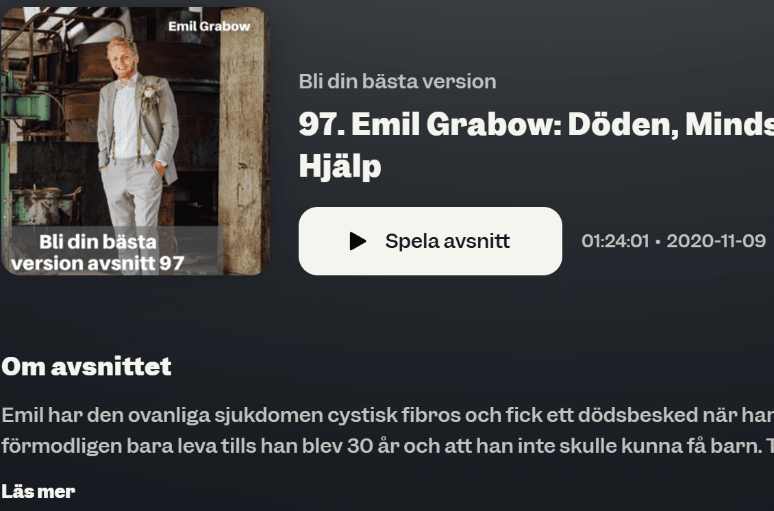 Emil Grabow Bli din bästa version