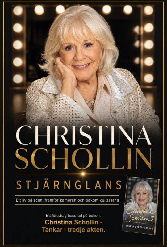 Christina Schollin boka kontakt stjärnglans föreläsning samtal